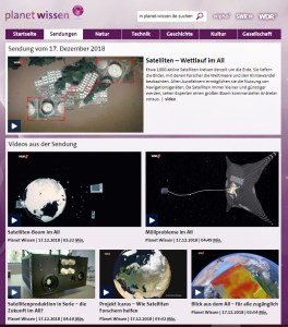 Sendung Planet Wissen am 17. Dezember 2018 um 10:55 Uhr (Sendung wird wiederholt)