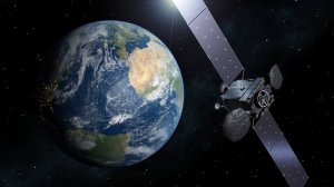 Der Satellit Hispasat_36W-1. Würde er von Deutschland aus betrieben, müsste im Falle eines Absturzes die Bundesrepublik für Schäden aufkommen. Bild: ESA
